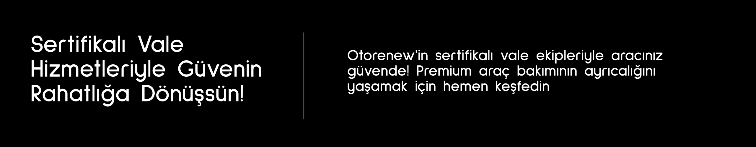Sertifikalı vale hizmetleri